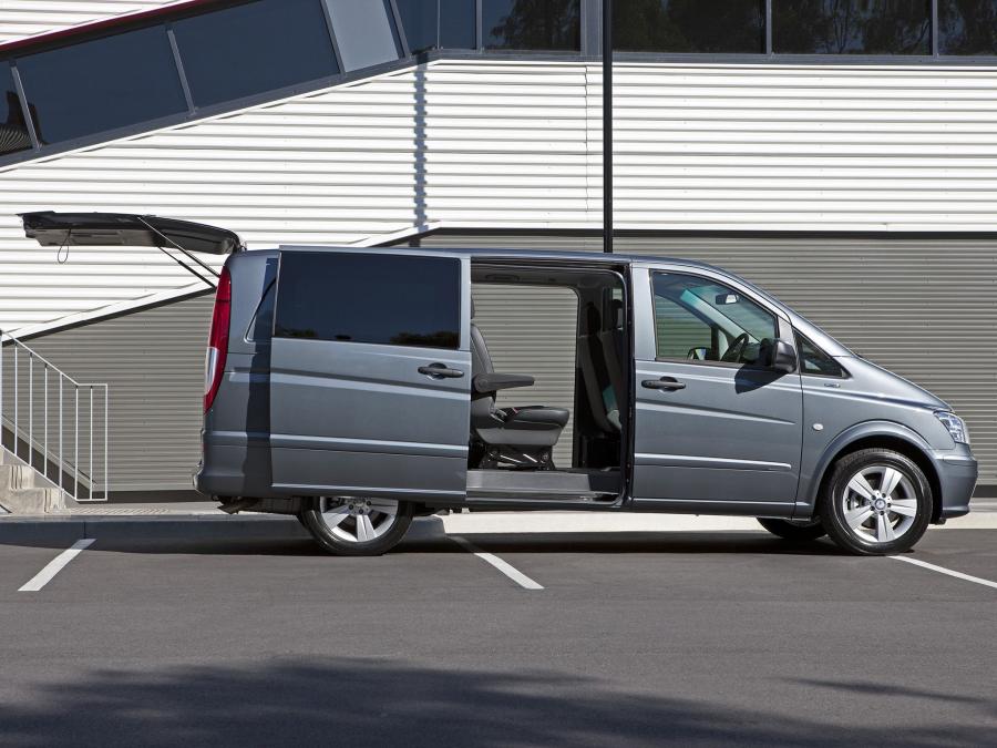  Mercedes-Benz Vito Mixto 2010 года  (AU) (фото 4 из 20)
